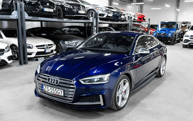 Audi S5 cena 177000 przebieg: 78000, rok produkcji 2017 z Rumia małe 781